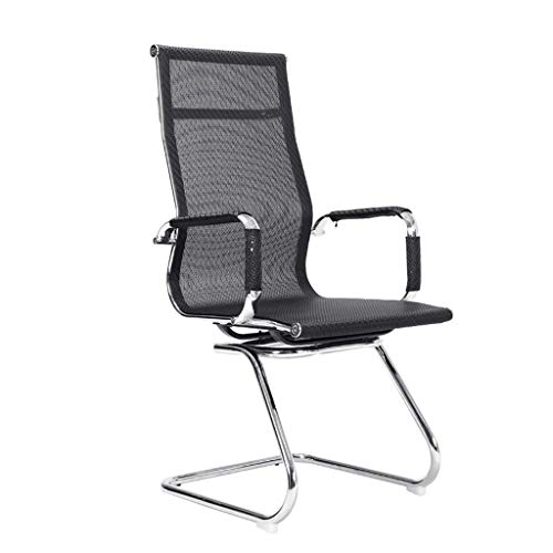 Generic Office Chair Mesh Swivel Conference Chair (Wine Red)