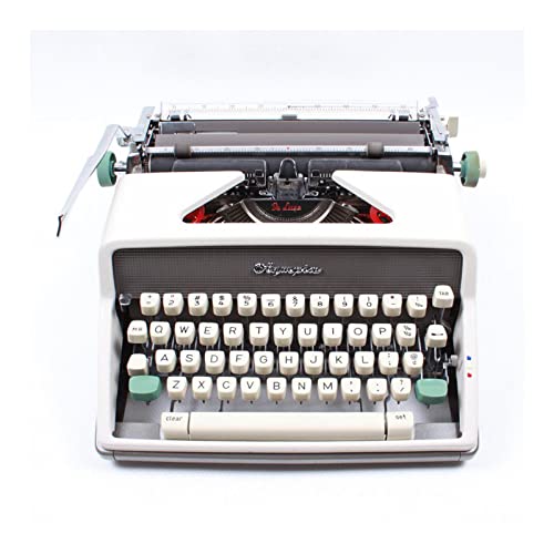 Amdsoc English Manual Typewriter - Grey - 33 * 32 * 10CM