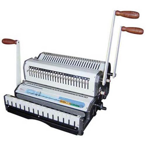 Akiles Wiremac Combo-21 14" Heavy Duty Binding Machine & Punch with Combs and 2:1 Wire