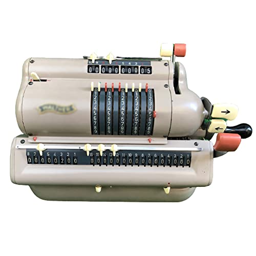 Amdsoc Nostalgia Collection Hand Crank Mechanical Calculator