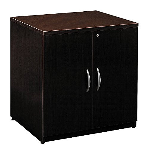 Bush Business Furniture Series C Storage Cabinet with Doors in Mocha Cherry