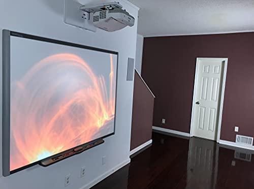 Smart Interactive Whiteboard Bundle with Short Throw Projector - 90 Days Warranty