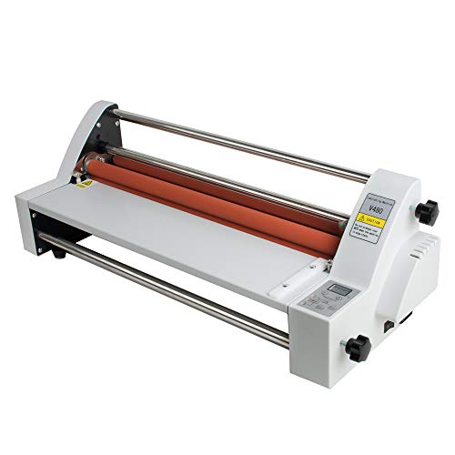 Fencia Hot Cold Roll Laminator 17" Single/Dual Sided Thermal Laminating Machine 110V