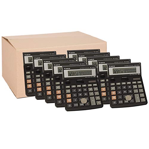 Canon WS1400H 14-Digit LCD Display Calculator - Bulk Carton of 10