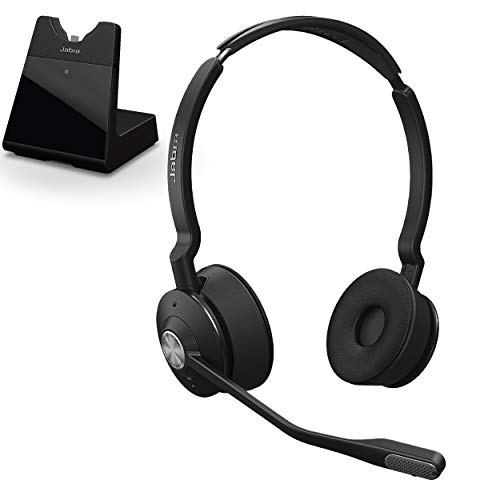 Jabra Engage 75 Wireless Stereo Headset with Noise-Cancelling Microphone