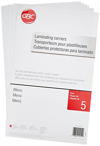 GBC Menu Size Self Seal Laminating Pouches, 5 Pack - 3200062