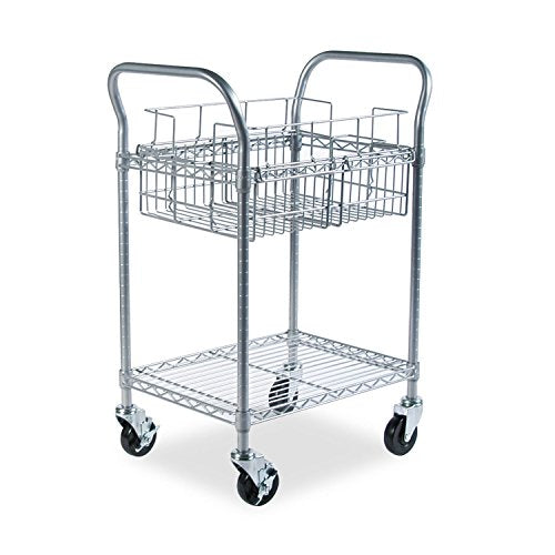 Safco SAF5235GR Wire Mail Cart