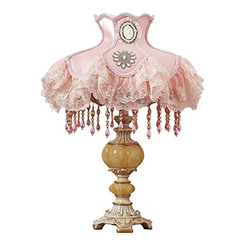 VejiA European Resin Craft Desk Lamp - Roze 59x36cm
