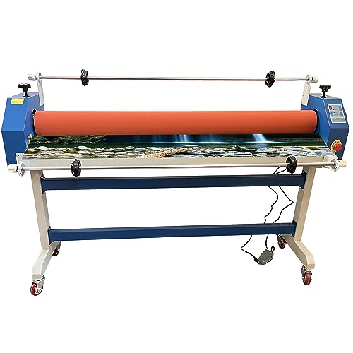 HQHAOTWU Electric Cold Roll Laminator 63 inch Automatic Laminator - 110V