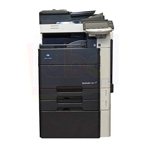 Refurbished Konica Minolta BizHub C652 Monochrome Multifunction Printer - 65ppm, Copy, Print, Color Scan, Internet Fax, Standard Duplex, 2 Trays and Cabinet (Certified Refurbished)