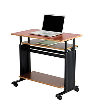 Safco Products 1926CY Muv Adjustable-Height Desk, Cherry