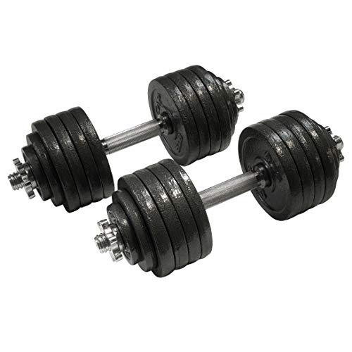 Cap barbell discount dumbbell weights set