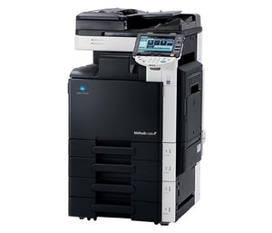 Refurbished Konica Minolta BizHub C220 Tabloid-size Color Multifunction Printer - 22ppm, Copy, Print, Color Scan, 2 Trays and Stand (Certified Refurbished)