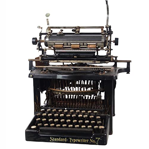 Amdsoc Mechanical English Typewriter with 10 Ribbon - Collectible
