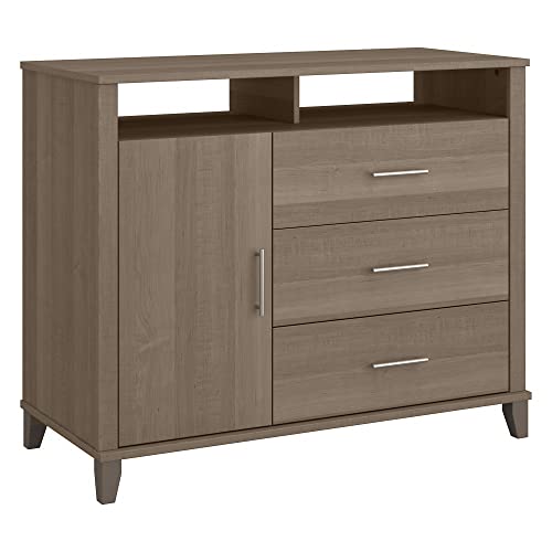 Bush Furniture Somerset Office Storage Credenza in Ash Gray