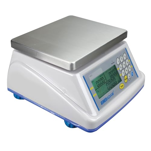 Adam Equipment WBZ 15aM Washdown Retail Scale - 15lb/6kg Capacity, 0.005lb/0.002kg Readability