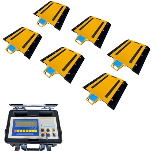 Liberty Scales LS-928-1624 Portable Wireless Weigh Pads System | 150,000 lb Capacity