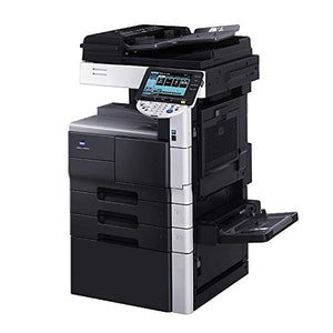 Konica Minolta BizHub 423 Monochrome Laser Multifunction Printer - 42ppm, Copy, Print, Scan, Internet Fax, 2 Trays (Renewed)