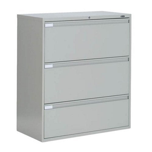 9300P Series Lateral File - 36X18x40-1/2" - Black - Black