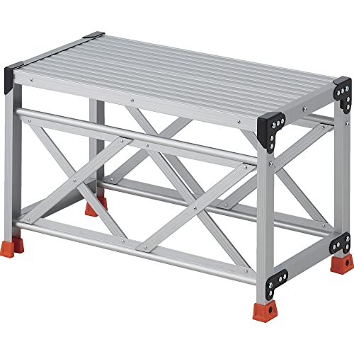 Trusco TSF-185 Work Tread, 1 Tier, Height 0.2 ft, Top Plate 31.5 x 15.7 inches