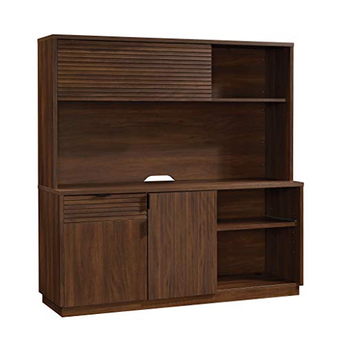 Sauder Englewood Large Hutch, Spiced Mahogany