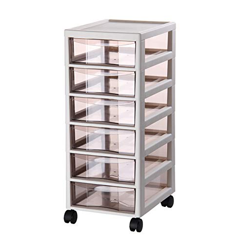 HOG 6 Drawer Office Rolling Storage Cart