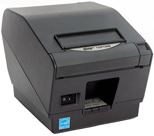 Star Micronics TSP743IIL Ethernet Thermal Receipt Printer with Auto-cutter - Gray
