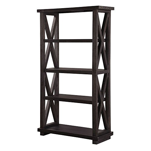 Modus Furniture 7YC91939 Yosemite Solid Wood Bookcase, Café
