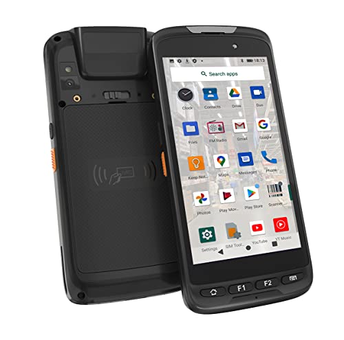Vanquisher Rugged Android 11 Handheld Barcode Scanner Mobile Computer - Wi-Fi & 4G LTE, 1D & 2D Bar Code Reader for Warehouse Inventory Tracking