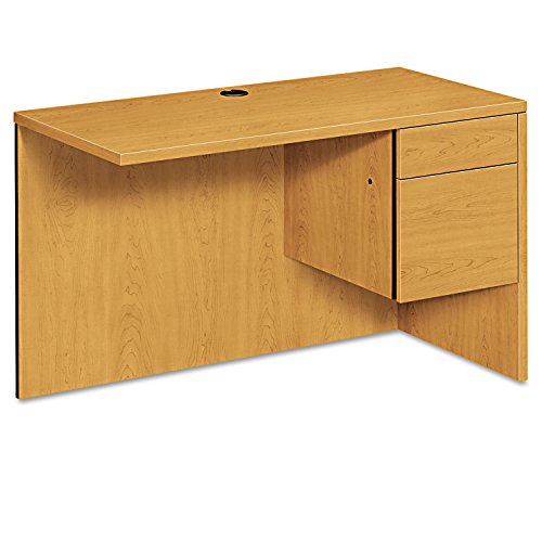 HON 10515RCC 10500 Series L Workstation Return, Right Pedestal, 48w x 24d, Harvest