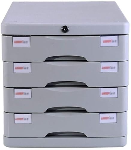 None Desktop 4-Layer File Storage Cabinet Office Supplies A4 Cabinet/Holder