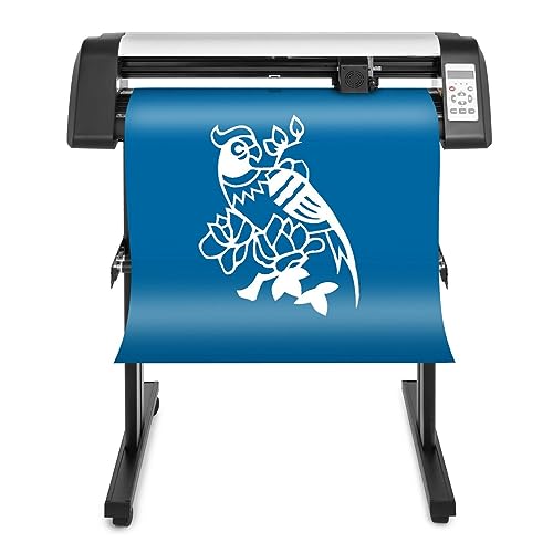 DRMEE 28 Inch Vinyl Plotter Cutter Machine Bundle Kit with Signmaster Software