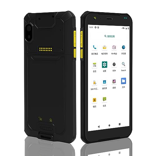 Yanzeo Handheld PDA Mobile Terminal, 5.7" LCD Touch Screen Android 11 4GB+64GB Bar Code Scanner