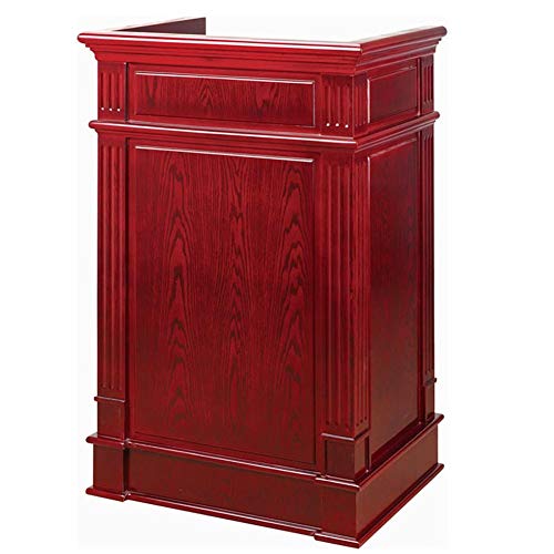 TONGSH Stand-Up Wood Lectern - Multifunctional Podium & Conference Table