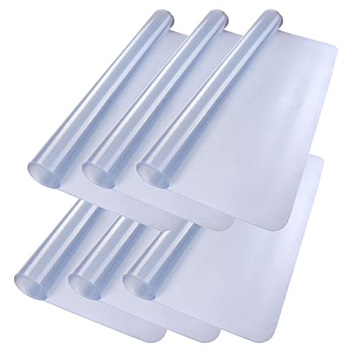 Institu PVC Floor Mat 60"x46" 6 Pack - Office Desk Chair Mat for Carpet - Home Office & Kitchen Mats