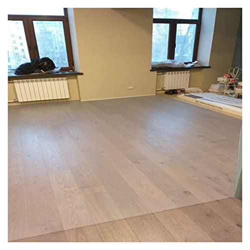 HOBBOY Transparent Vinyl Hard-Floor Chair Mat for Hardwood Floors