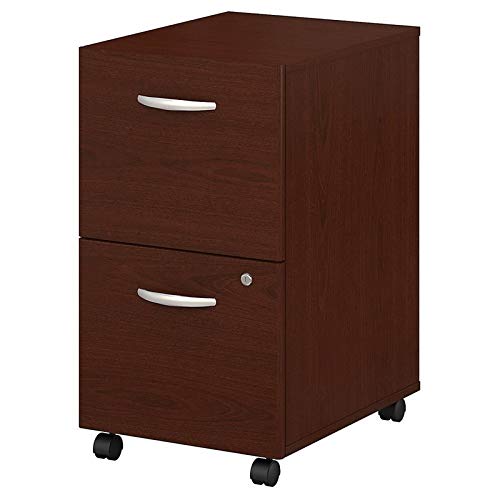 Scranton & Co 2Dwr Mobile Pedestal in Mahogany (Assembled)