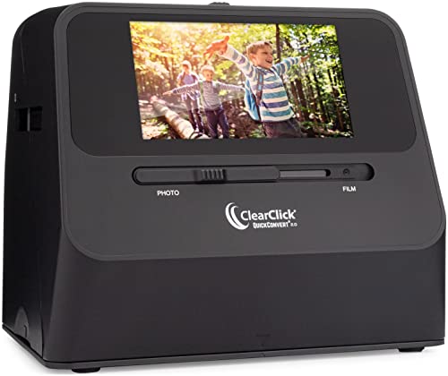 ClearClick QuickConvert 2.0 Photo, Slide, and Negative Scanner - 22 MegaPixels