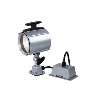 Electrix 7701 GRAY Waterproof Machine Light, Halogen, Remote Transformer, Surface Mounting, 55W, 950 Raw Lumens