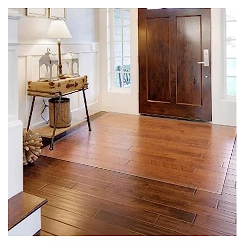 HOBBOY Clear Vinyl Hard-Floor Chair Mat Protector, Non-Slip, 2mm Thick - Multiple Sizes
