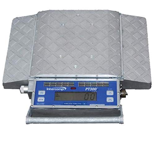 Intercomp 181007-RFX Wireless Solar Wheel Load Scale, 20,000 lb x 20 lb