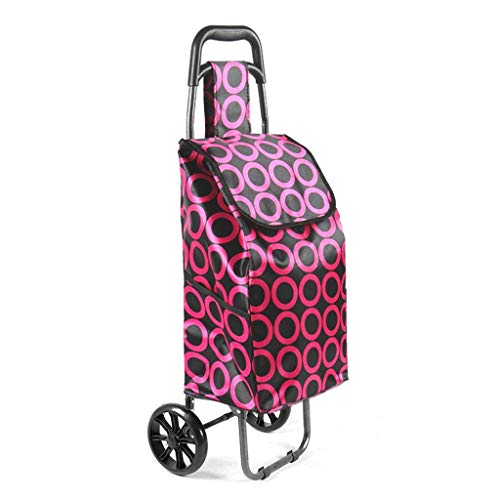 CBLdF Portable Folding Trolley Utility Cart with Wheels