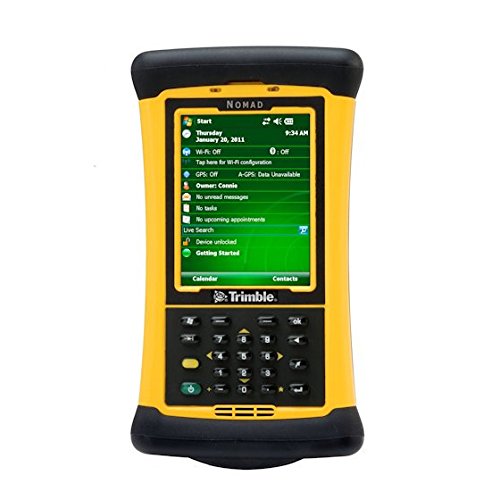 TRIMBLE Nomad 900LE Rugged Handheld Computer, Numeric Keypad, 806MHZ Processor, 128 MB RAM/1GB Flash Memory, Yellow