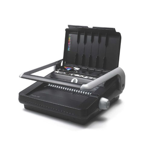 GBC Binding Machine, Manual, 500 Sheet Binding Capacity, 25 Sheet Punch Capacity, CombBind C340 (7709000)