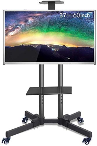Goakwwuz Mobile TV Cart Stand for 37-60 Inch TVs