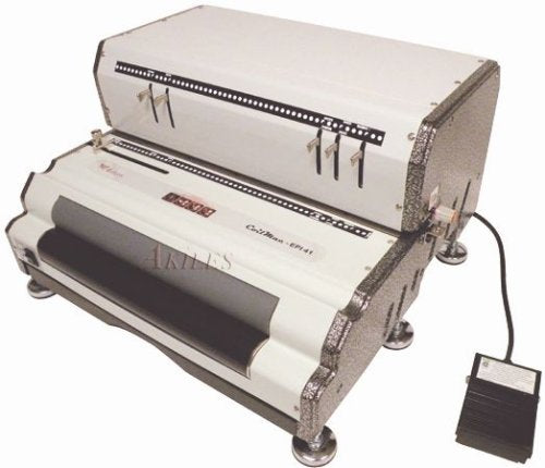 Akiles CoilMac-EPI 4:1 Pitch Electric Coil Binding Machine with HD Electric Inserter