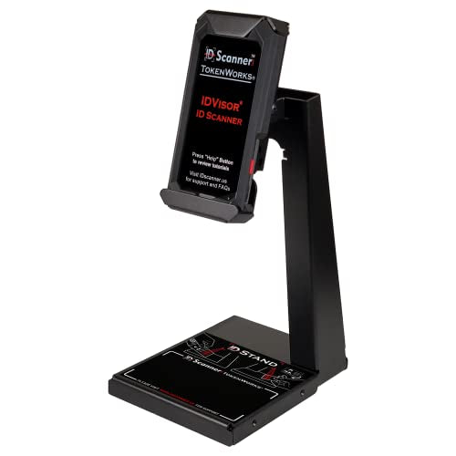 TokenWorks IDVisor ID Scanner Dual Handheld Stand Bundle