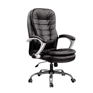 BLLXMX Office Chairs Home Office Desk Chairs Office Chairs Sofas High-Back Bonded Leather Executive Office Computer Desk Chair - Black