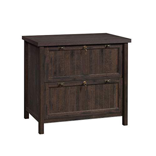 Sauder Costa Lateral File, Coffee Oak Finish