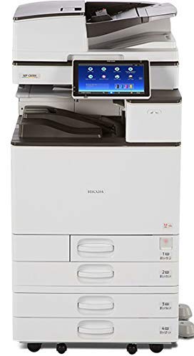 RICOH Color Laser Multifunction Copier - A3/A4, 30ppm, Copy/Fax/Print/Scan, Auto Duplex, Network/WIFI, 4 Trays, Stand, PostScript 3 Supplement